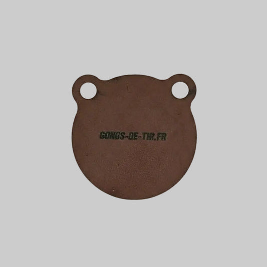Gong de tir 150x150mm - Hardox 500 10mm d'épaisseur