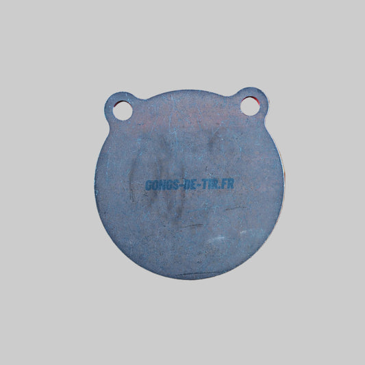 NOUVEAU !! Gong de tir 300x300mm - Hardox 500 10mm d'épaisseur